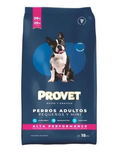 Provet Alta Performance - Razas pequeñas x 15 kg.