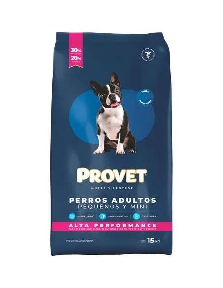 Provet Alta Performance - Razas pequeñas x 15 kg.