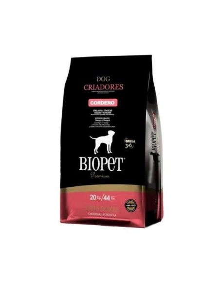 Biopet - Adultos Cordero x 20 kg.