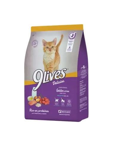 9 Lives Super Comida x 15 kg.