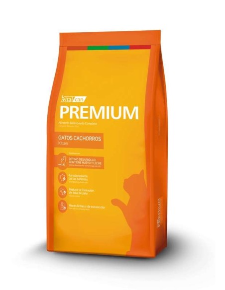 Vitalcan - Premium Cat Cachorro x 7,5 kg.