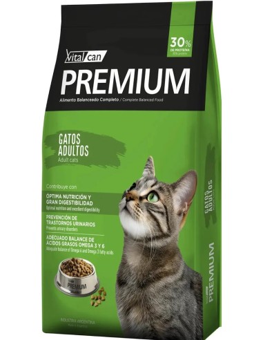 Vitalcan - Premium Cat Adultos x 7,5 kg.