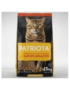 Patriota - Gatos Adultos x 15 kg.