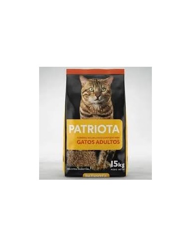 Patriota - Gatos Adultos x 15 kg.