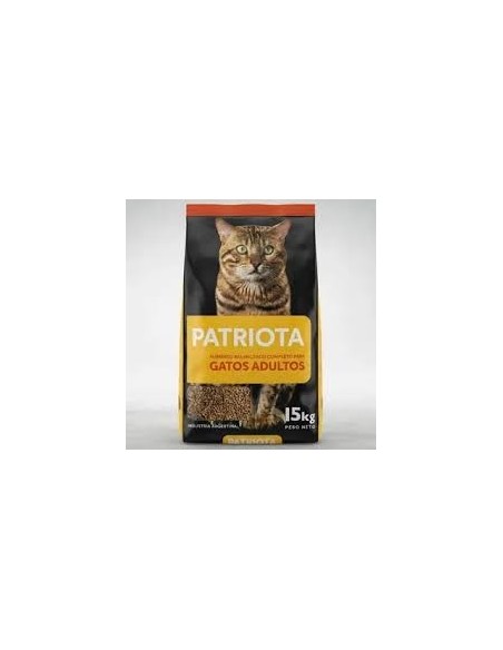 Patriota - Gatos Adultos x 15 kg.