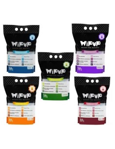 Wipup - piedra silica gel x 5 kg. (aroma limon, lavanda, rosa, natural, manzana)