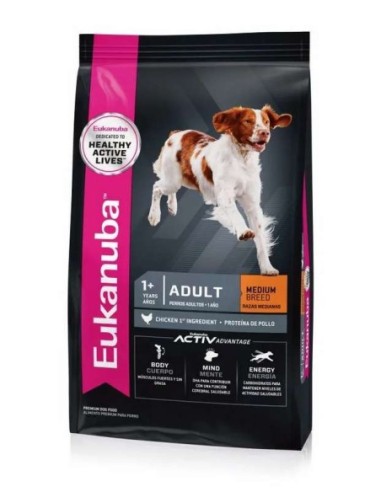 Eukanuba Adultos - Medium Breed x 15 kg.