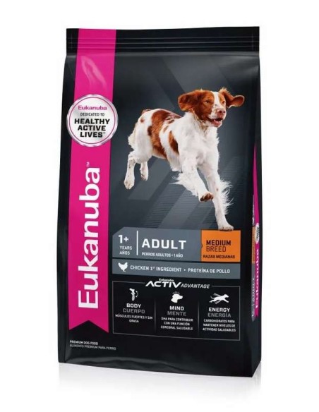 Eukanuba Adultos - Medium Breed x 15 kg.
