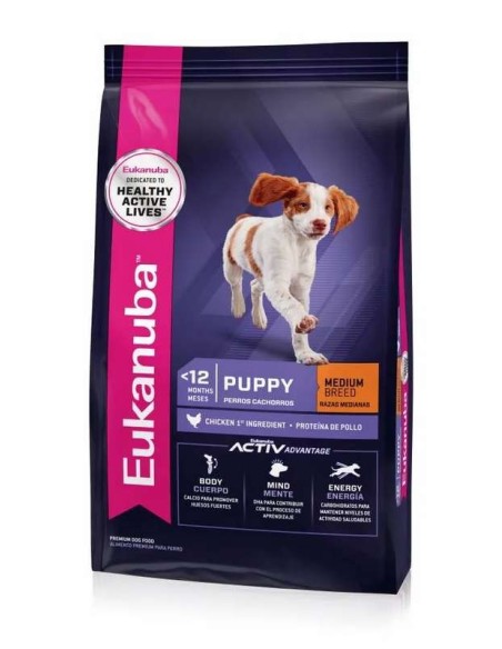 Eukanuba PUPPY - Medium Breed x 15 kg.